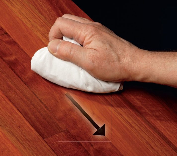 Olja till bänkskivan