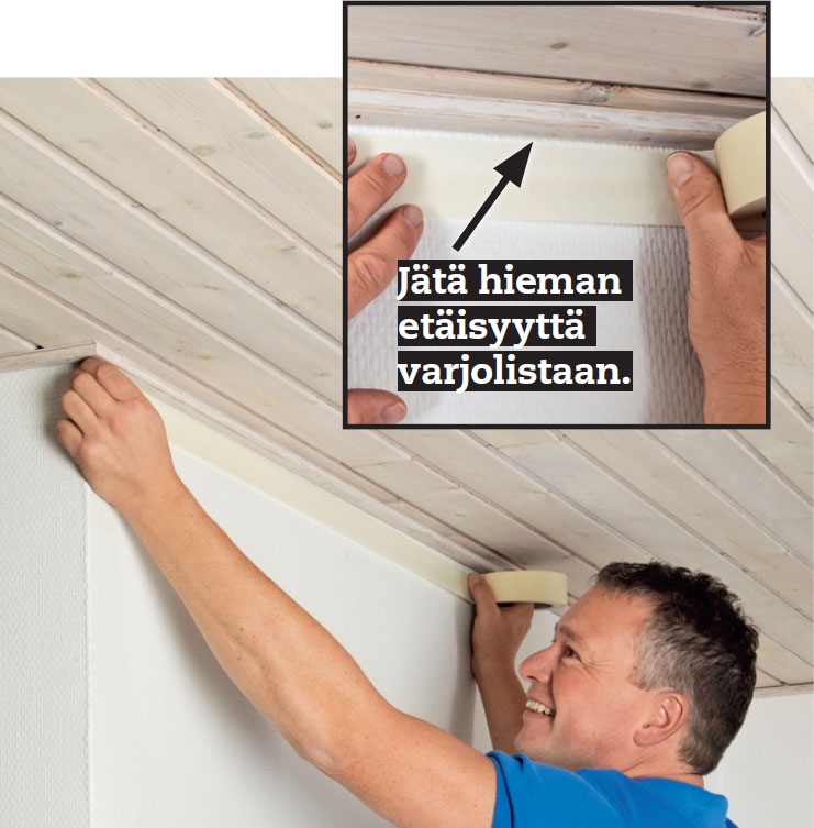 Paneelikaton maalaus