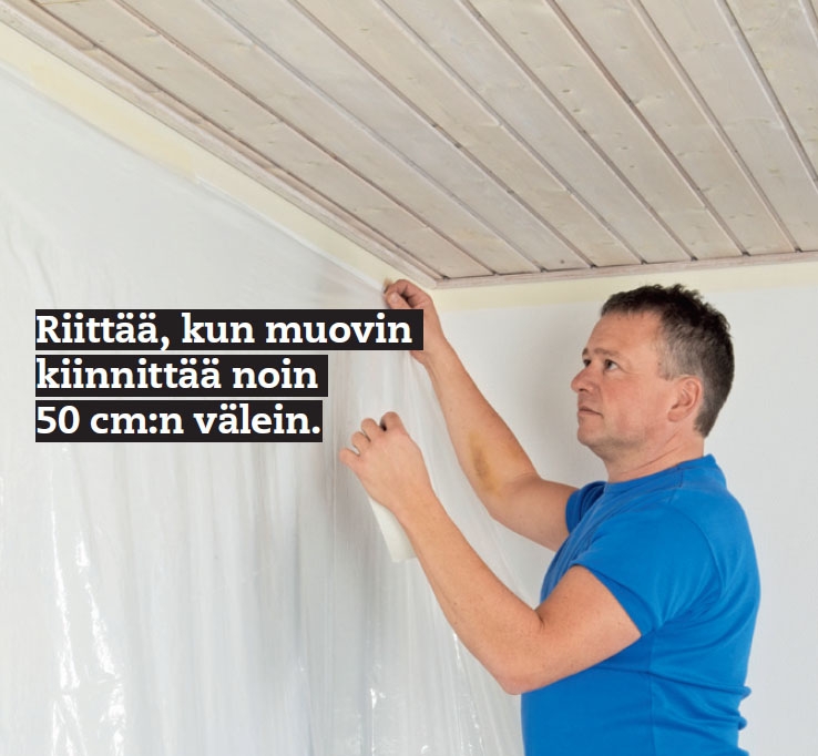 Paneelikaton maalaus