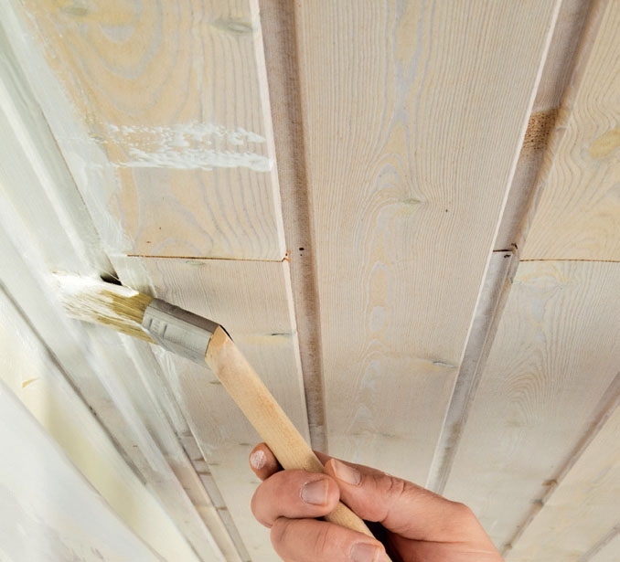 Paneelikaton maalaus