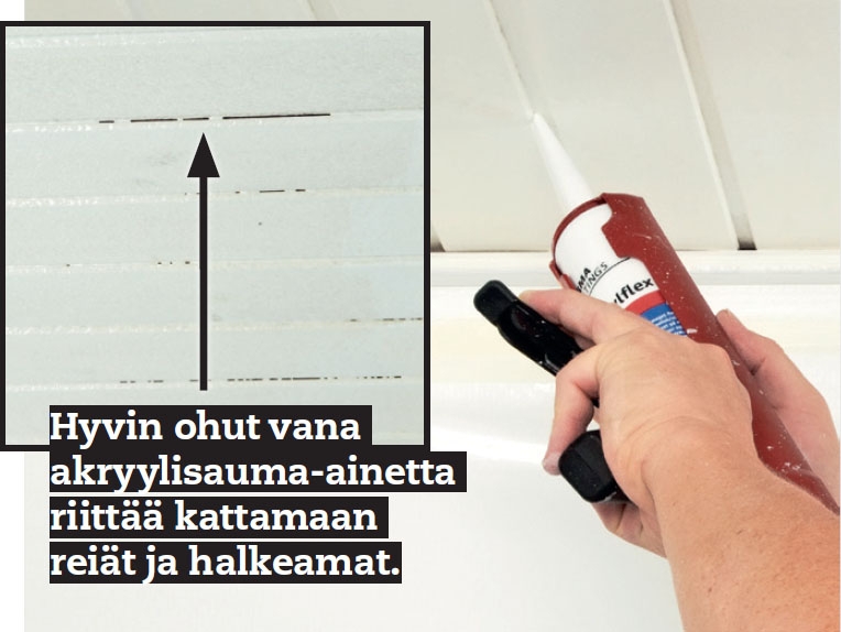 Paneelikaton maalaus