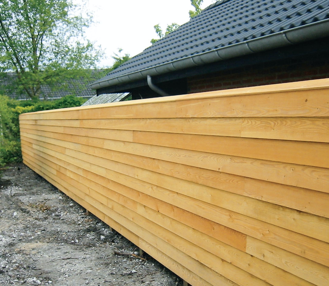 Frostfri dybde: Gjerde