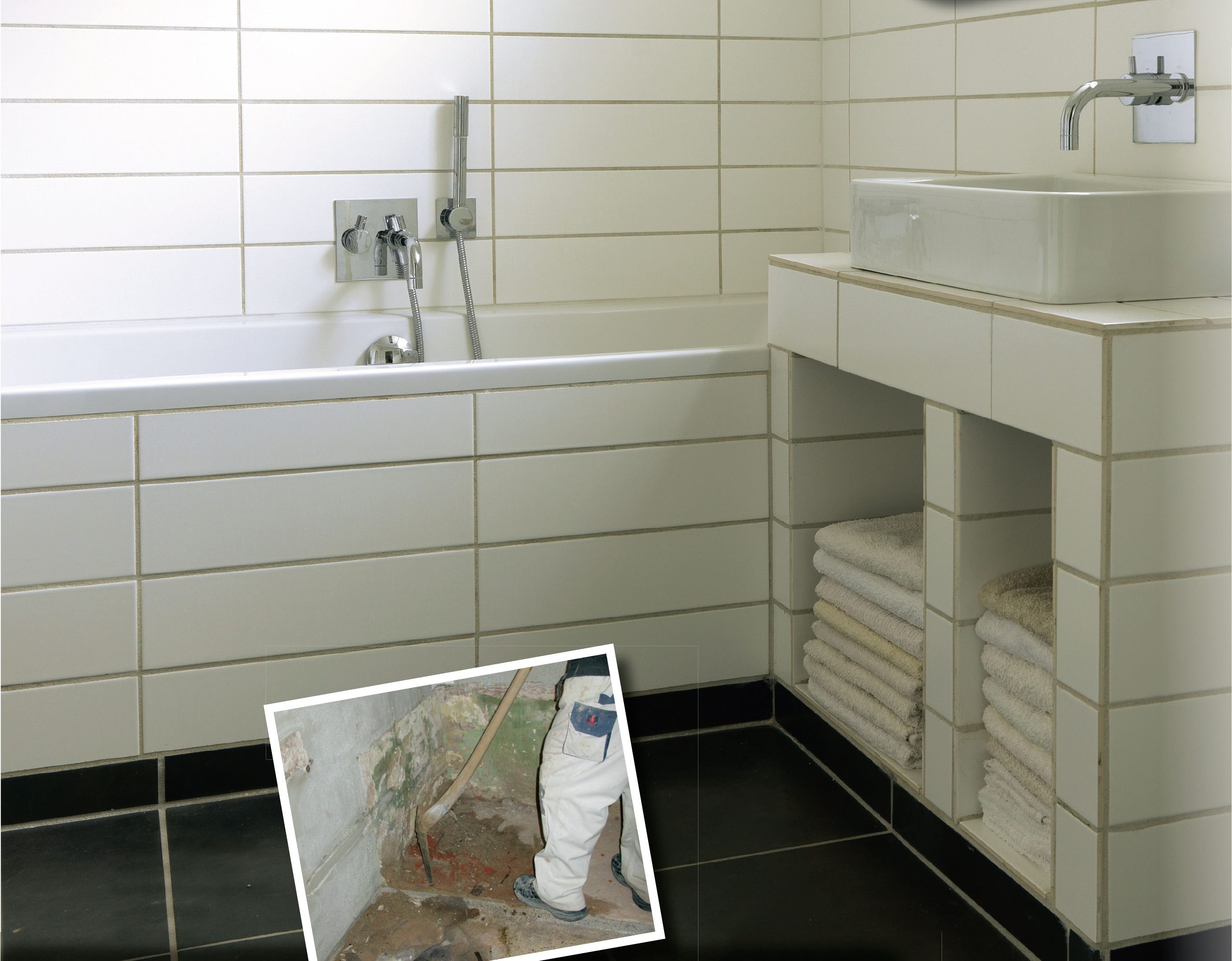 Understøpe grunnmur