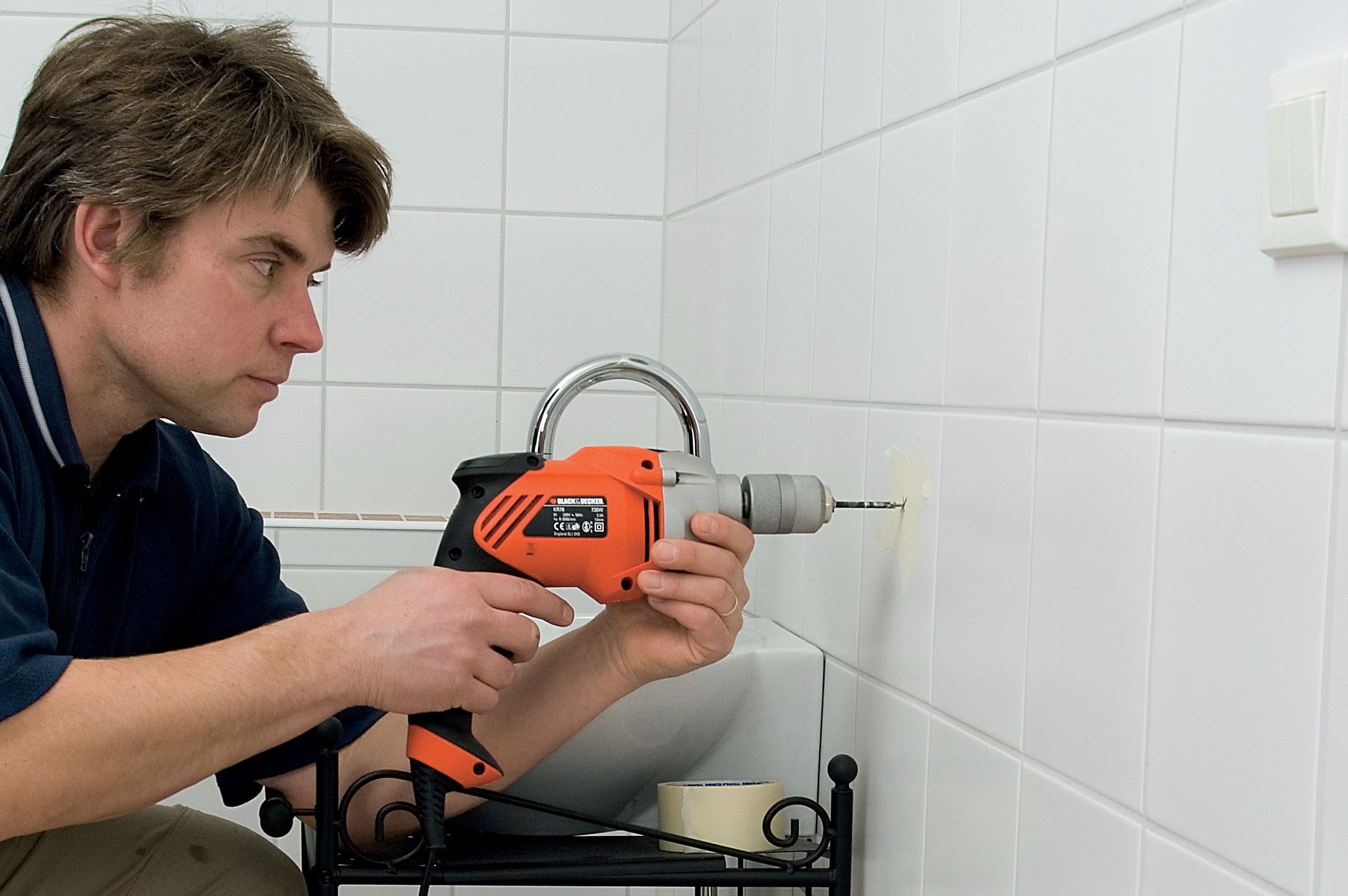 Hvordan borer man i fliser?