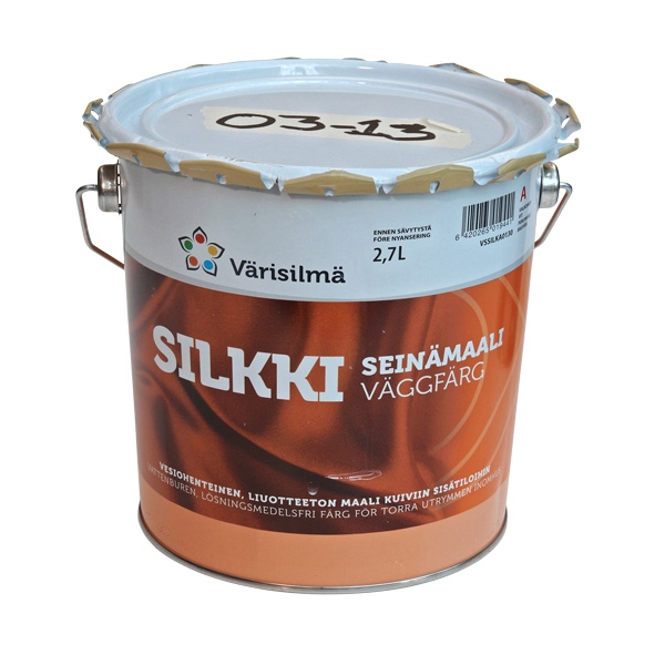 Hyvä seinämaali: Silkki -seinämaali