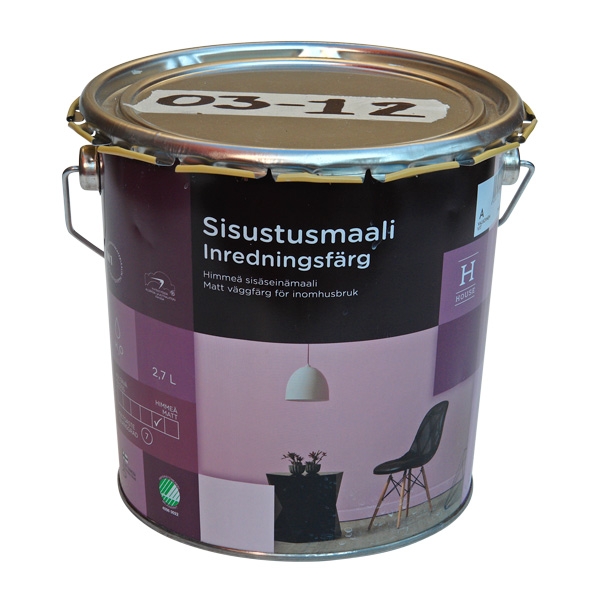 Hyvä seinämaali: House sisustusmaali