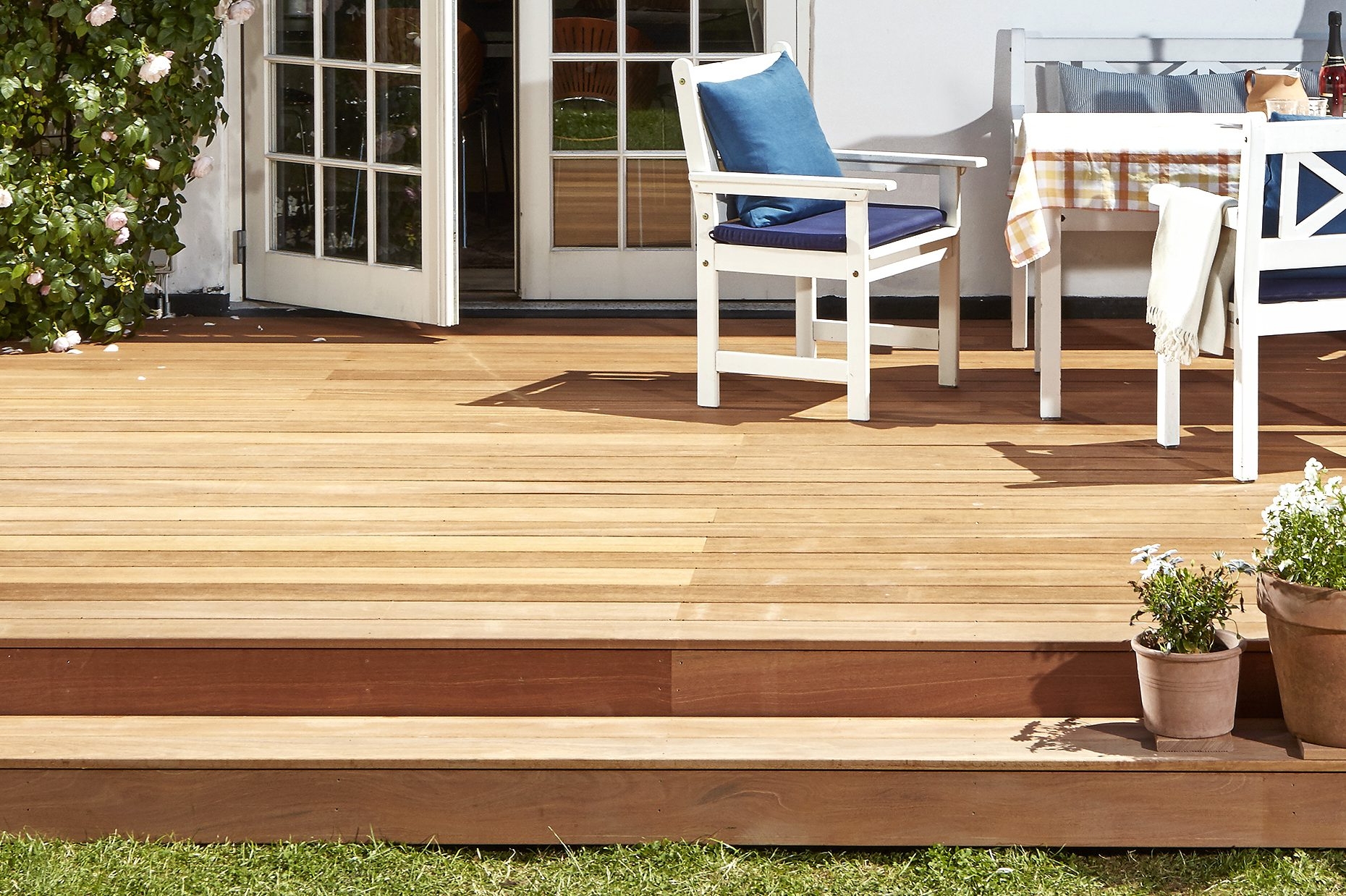 Terassin rakentaminen