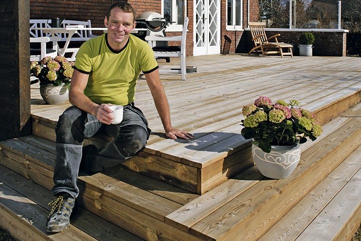 Terassin rakentaminen