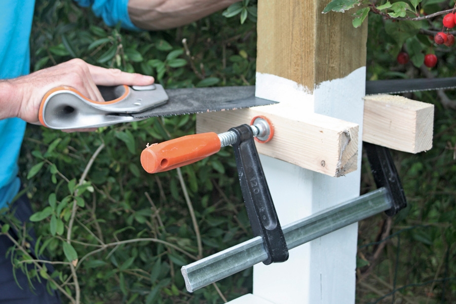 To treklosser og en skrutvinge er nok.