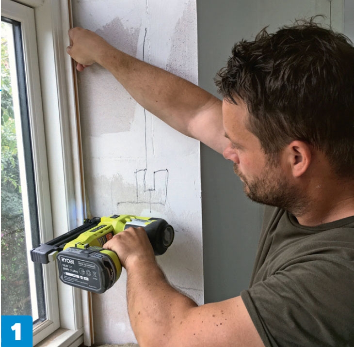 Inddækning vinduer indvendig | Lysning vindue