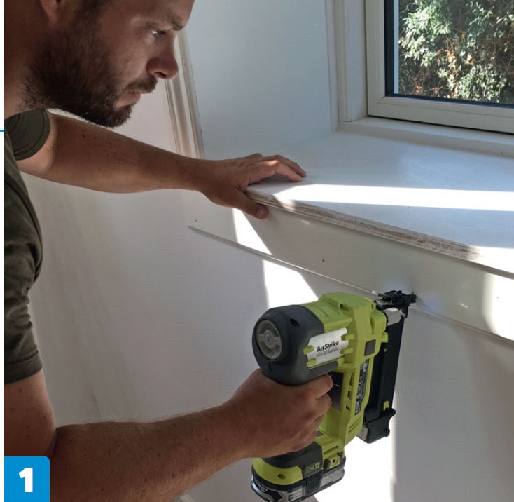 Inddækning vinduer indvendig | Lysning vindue