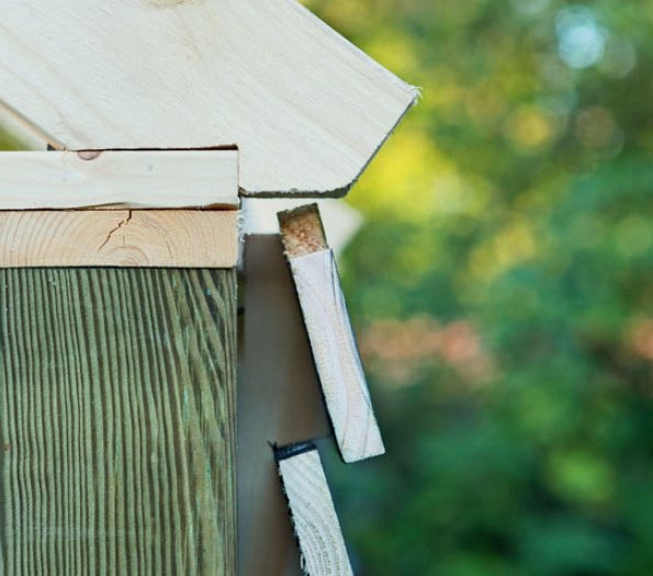 Stort Vedskjul: Alternativer til Kledning