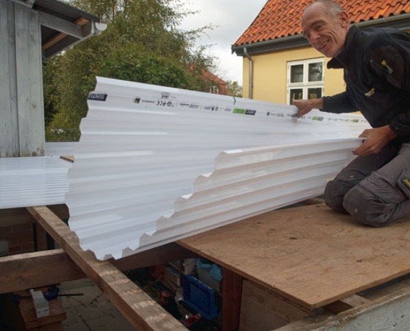 Vedbod: Alternativ för Taket