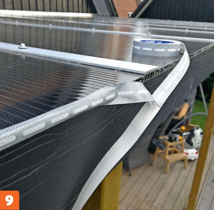 Overbygg til terrassen | Enkelt tak over terrasse