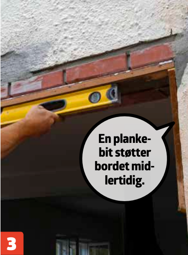 Sette inn dør i bærevegg | Sette inn vindu i bærevegg