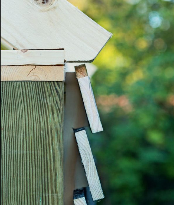 Brænde Skur Beklædning