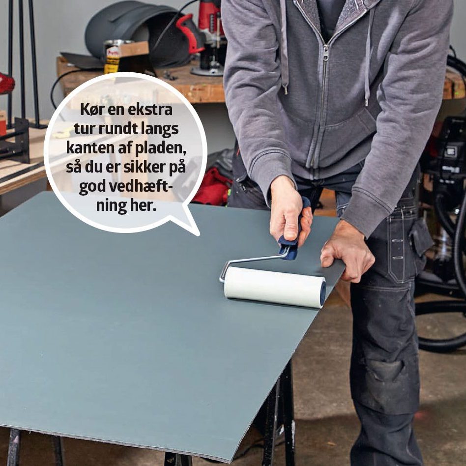 Linoleum på bordplade – sådan gør du