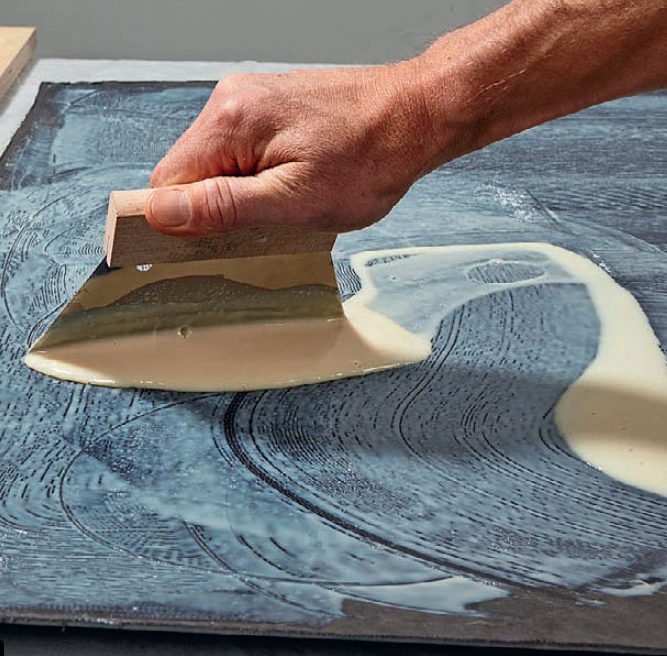 Linoleumpöytälevy - näin teet sen