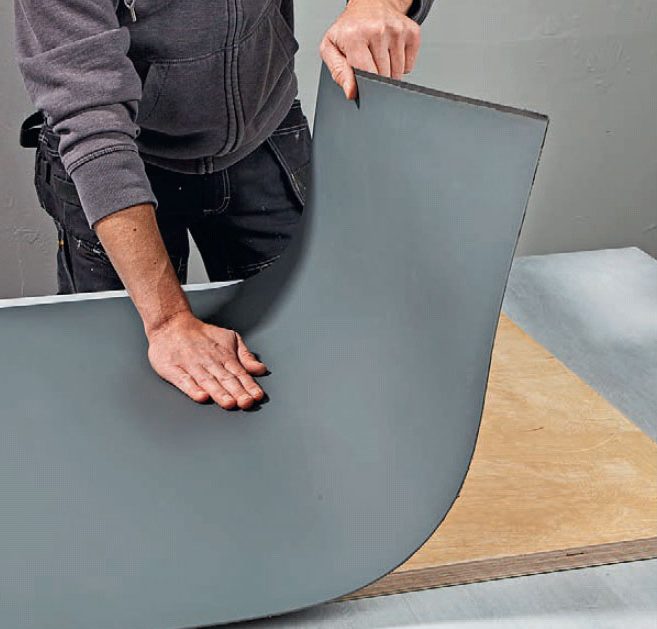 Linoleumpöytälevy - näin teet sen