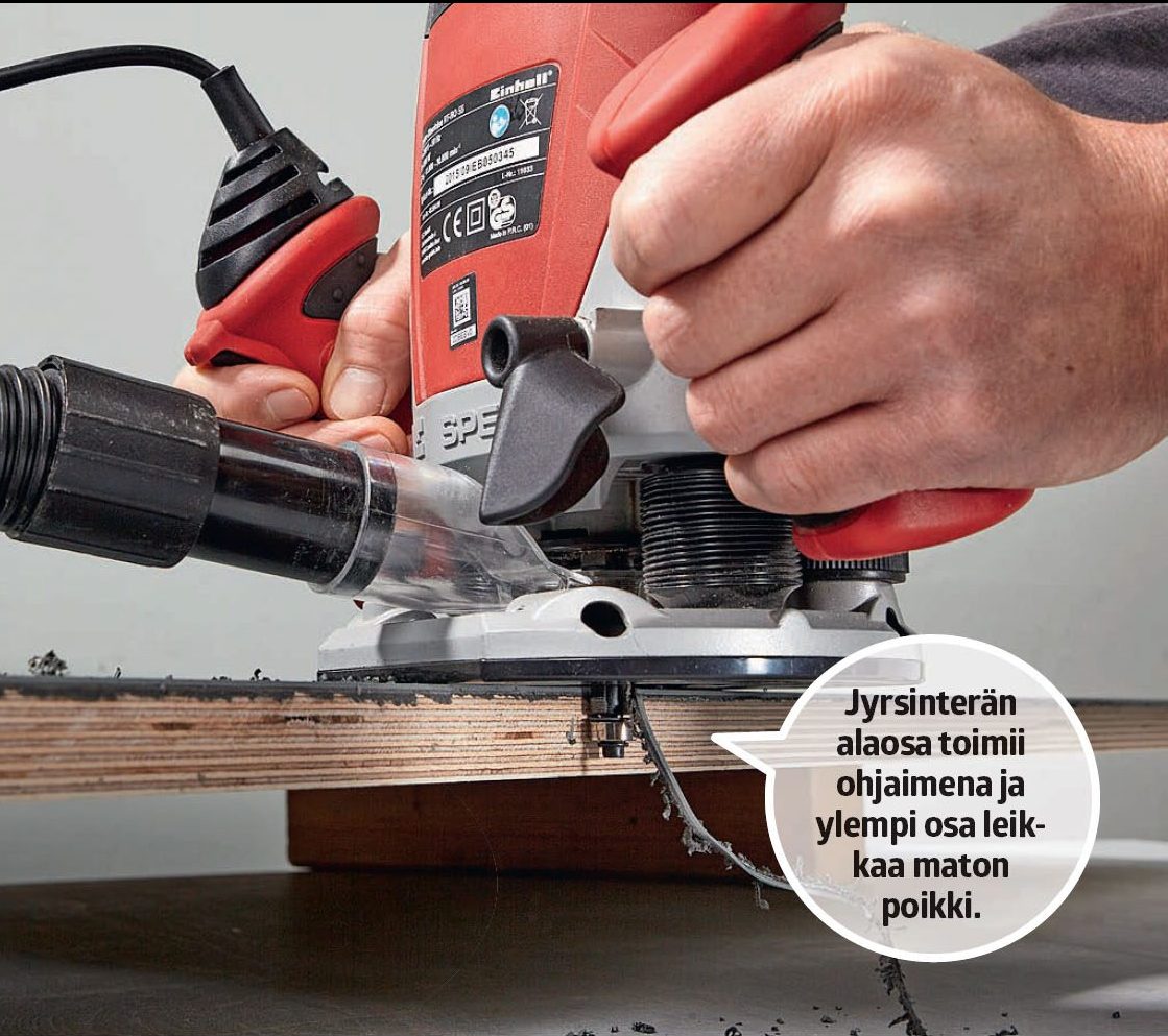 Linoleumpöytälevy - näin teet sen