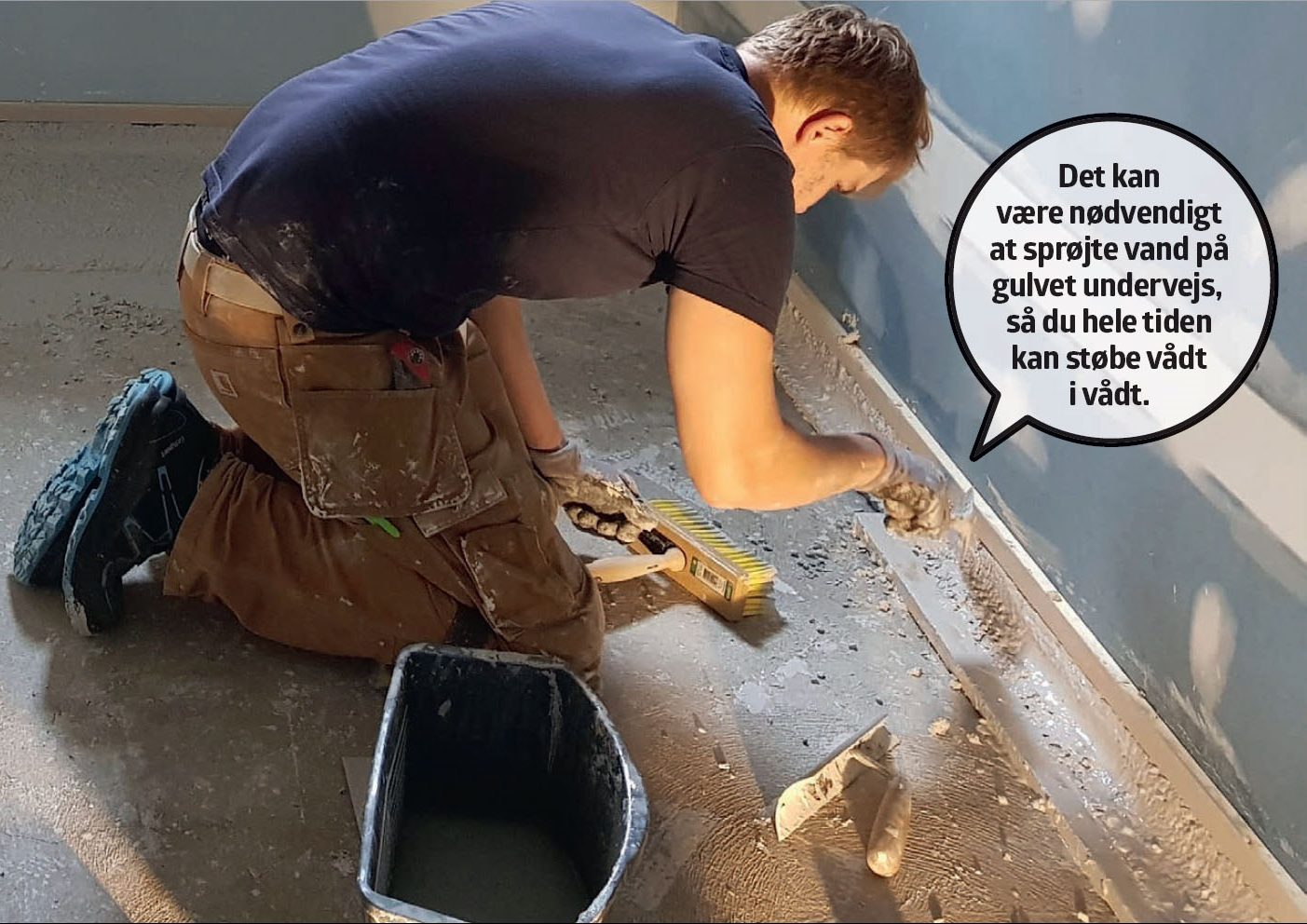 Terrazzogulv: Støb dit eget terrazzogulv