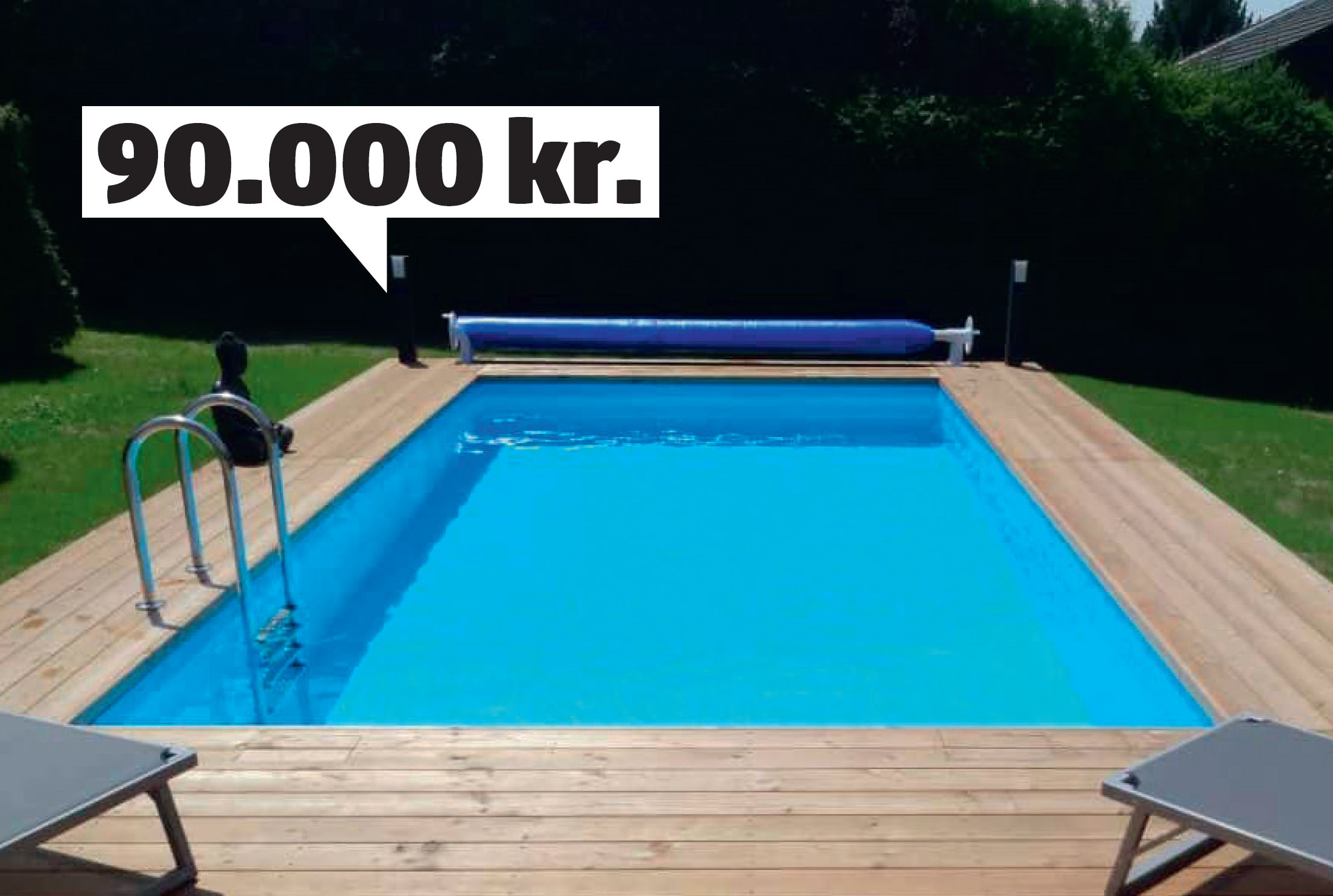 Swimmingpool på 3 budgetter