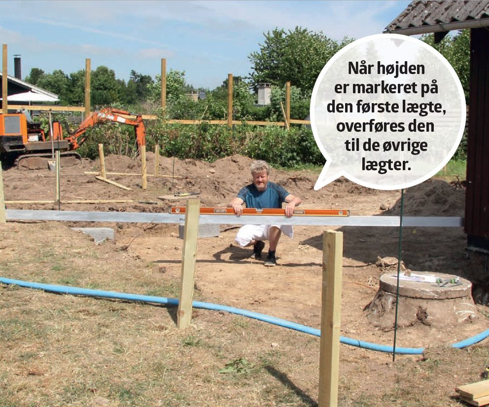 Tilbygning fundament