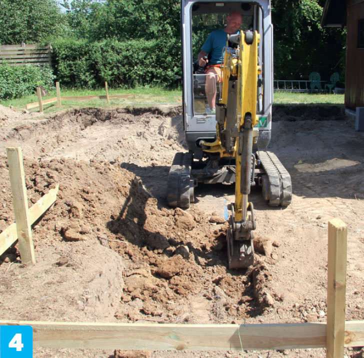 Tilbygning fundament