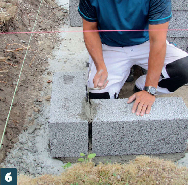 Tilbygning fundament