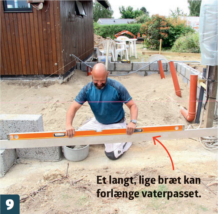 Tilbygning fundament