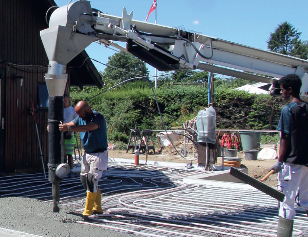 Tilbygning fundament