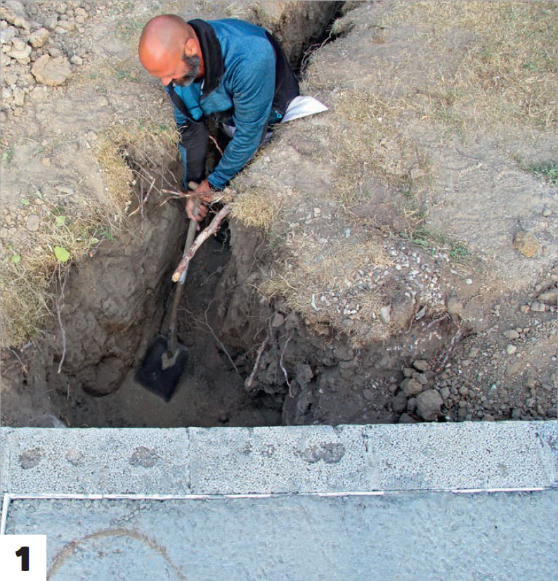 Tilbygning fundament