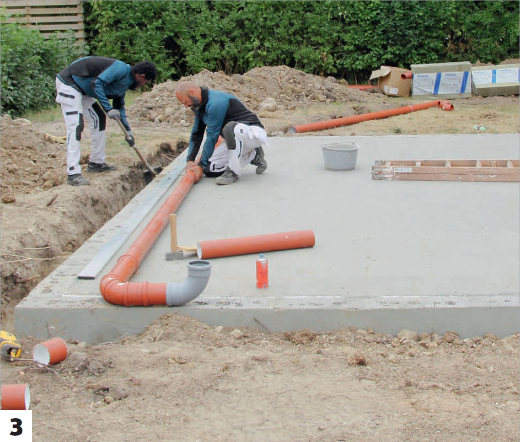 Tilbygning fundament