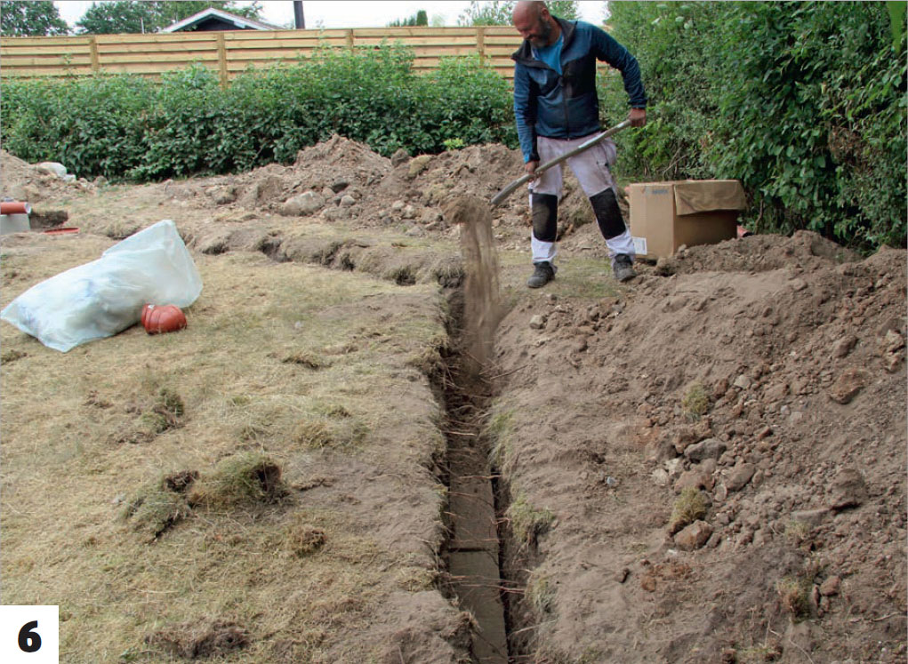 Tilbygning fundament