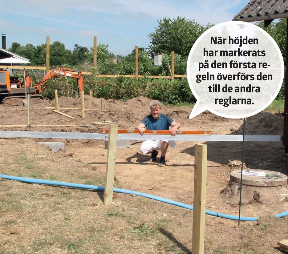 Tillbyggnad: Fundament