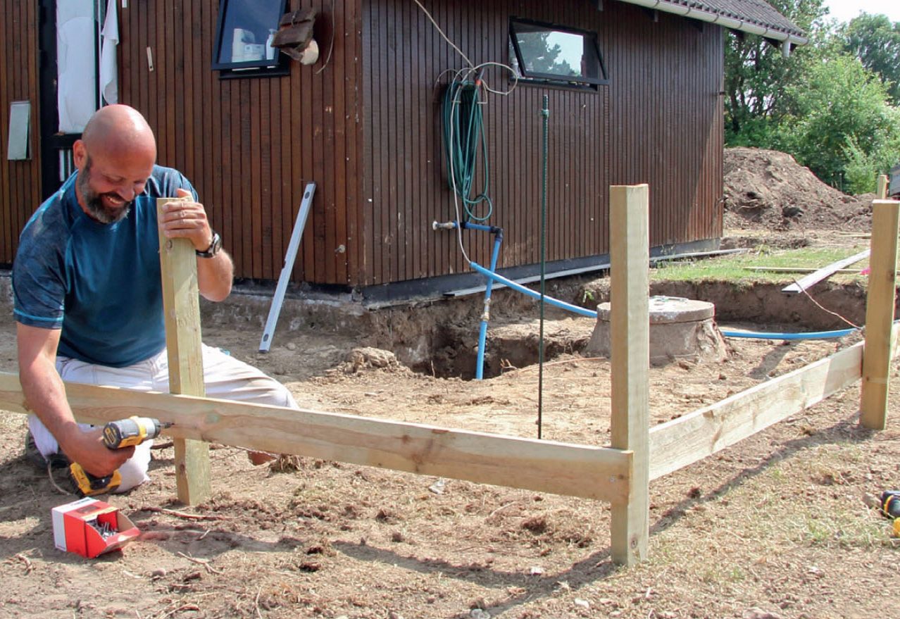 Tillbyggnad: Fundament