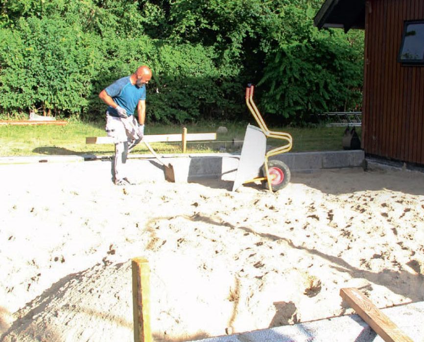 Tillbyggnad: Fundament