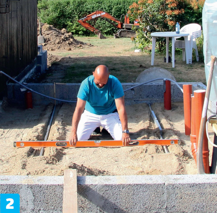 Tillbyggnad: Fundament