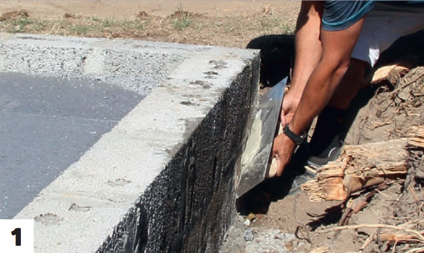 Tillbyggnad: Fundament