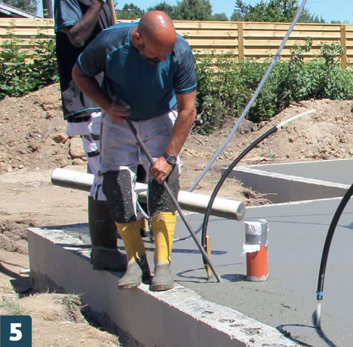 Tillbyggnad: Fundament