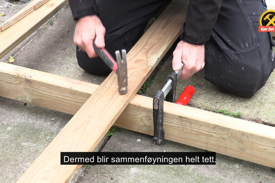 Vri trematerialene i form