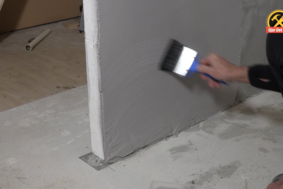 Struktur i helsparklet vegg