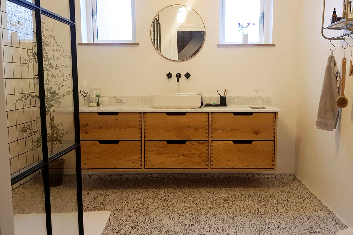 Støp ditt eget terrazzogulv