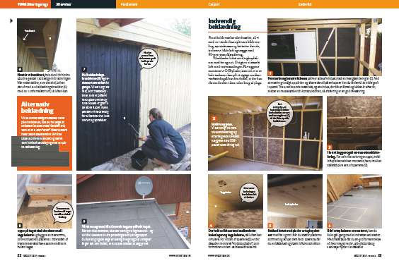 Byg et isoleret værksted med støbt fundament