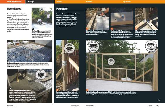 Eristetty verstas valetuilla perustuksilla