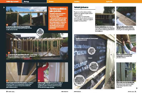 Eristetty verstas valetuilla perustuksilla