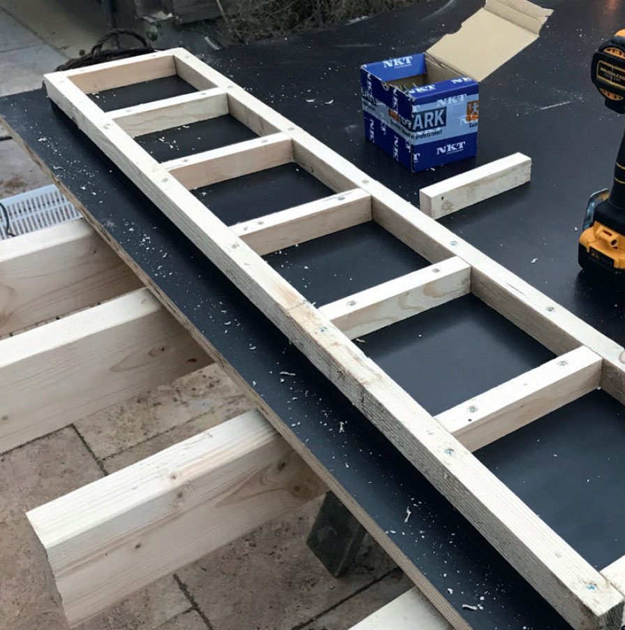 Diy terrazzo bordplade