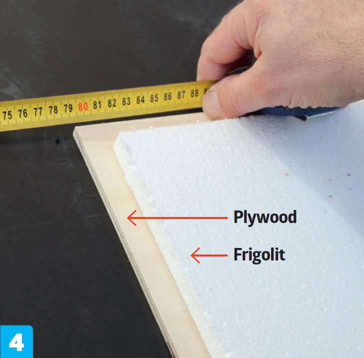Terrazzo bänkskiva kök: Mät upp för spishällen