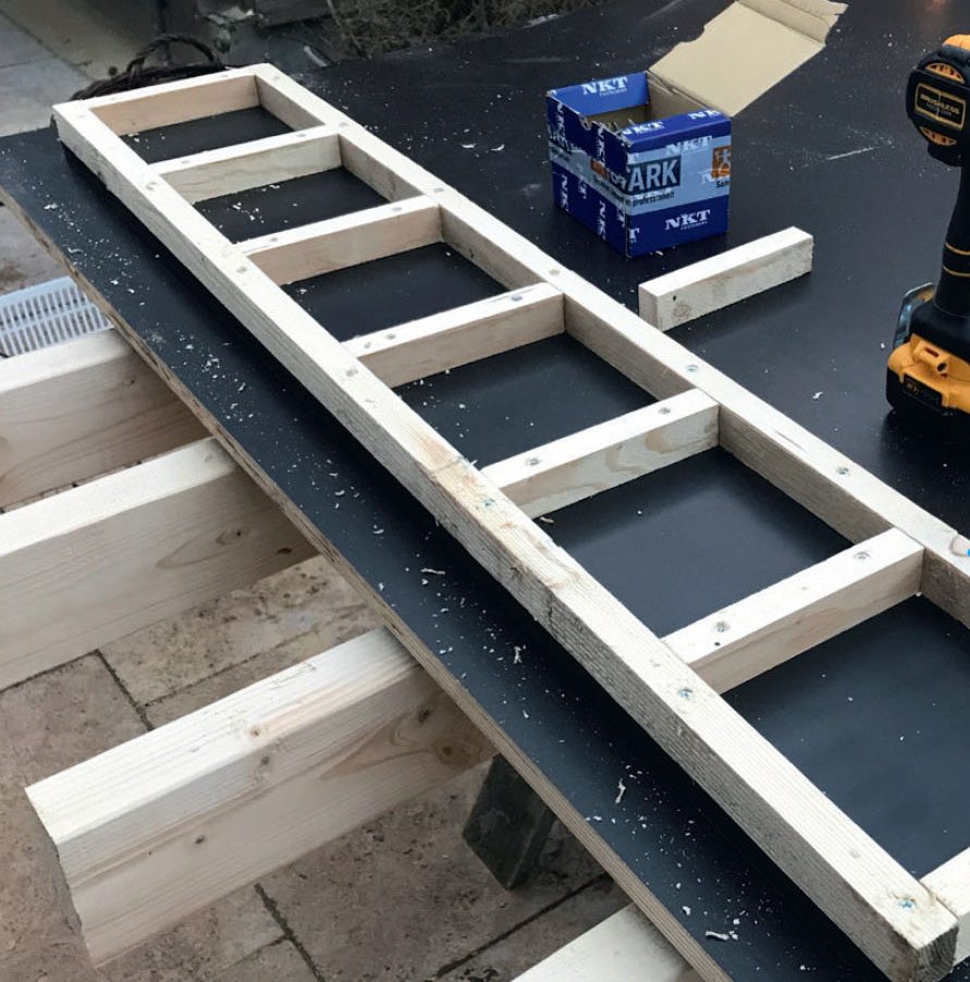 Terrazzo-pöytälevy