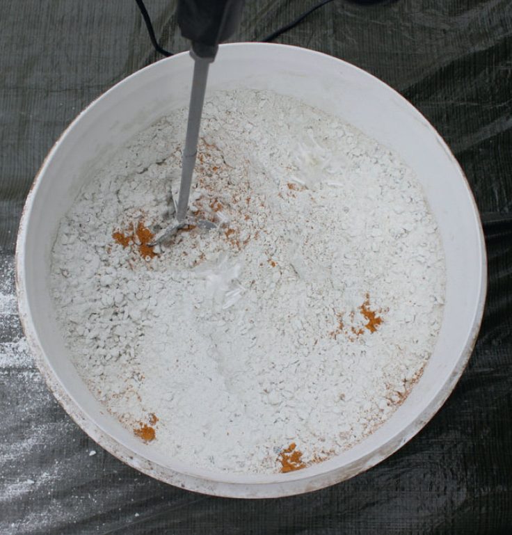 Terrazzo-pöytälevy